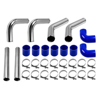 Universal Turbo Kit With WastegateIntercooler Piping BOV