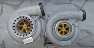 Street Turbo High quality for GT25 GT28 GT2871 GT2860 AR.60 .64 Water+Oil Cooling billet compressor wheel