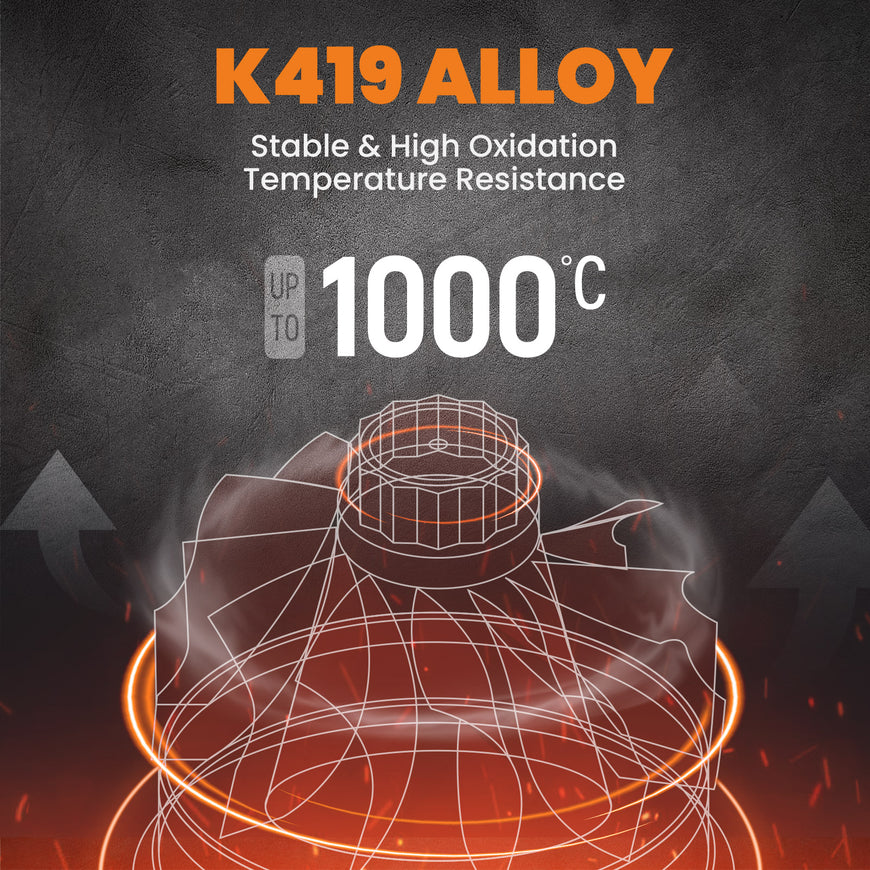 Street Turbo High quality for GT25 GT28 GT2871 GT2860 AR.60 .64 Water+Oil Cooling billet compressor wheel